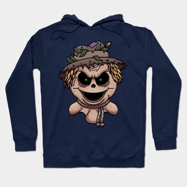 Evil Scarecrow Face Hoodie by TheMaskedTooner